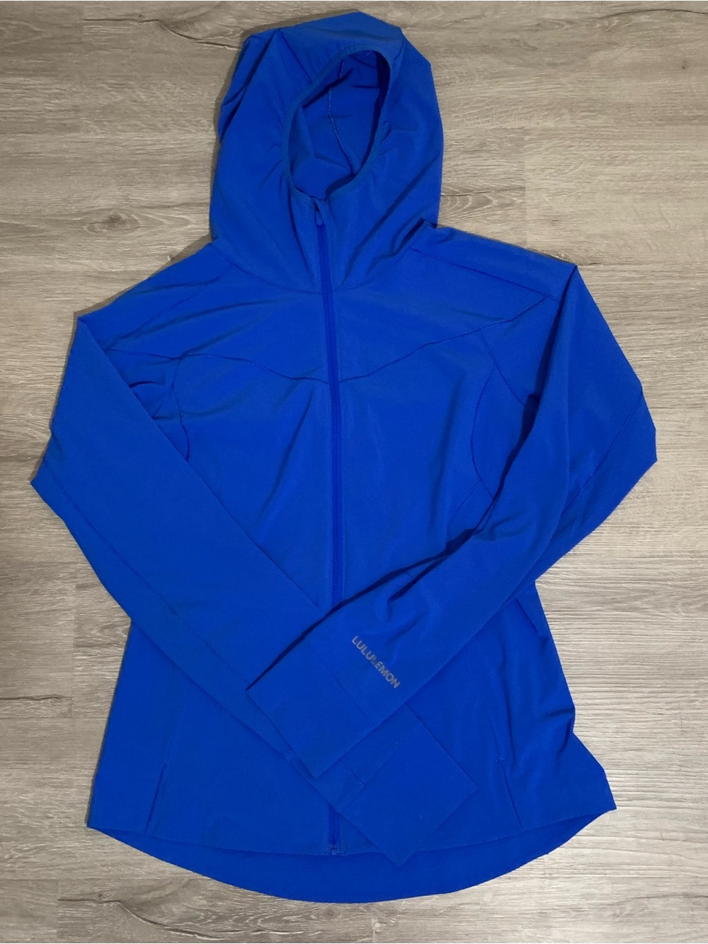 Lululemon “Mist Over” Windbreaker in Bright Blue